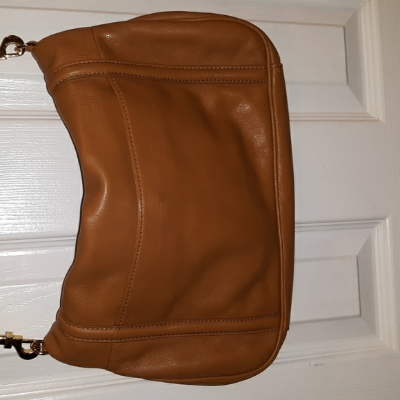 Tory Burch "Amanda" Fold Over Leather Crossbody Bag - Picture 14 of 17